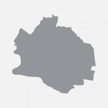 Gri beyaz zemin üzerine Sofya şehir haritası