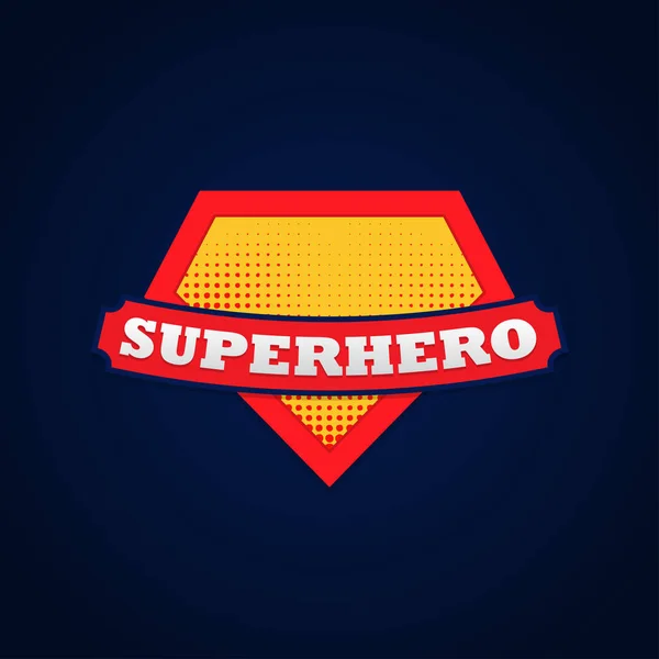 Super héroe poder tipografía completa, gráficos camiseta, vectores — Vector de stock