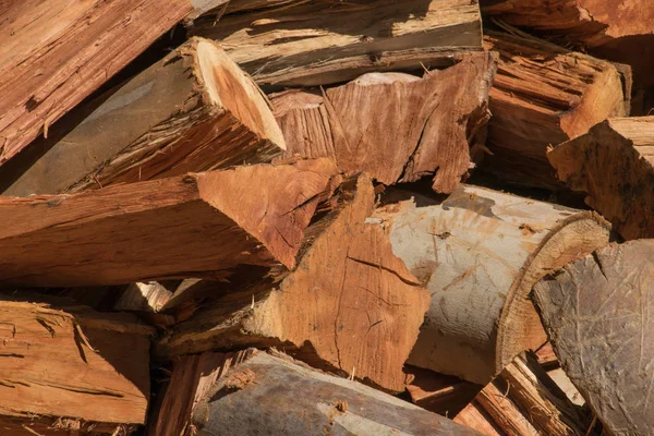 Pile of firewood — Stock Photo, Image