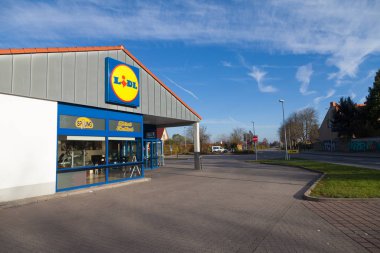 Lidl süpermarket zinciri daldan