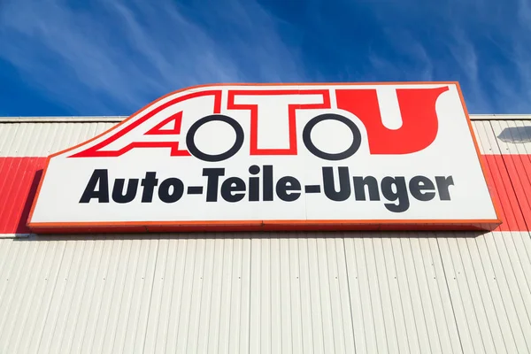 Firma A.T.U en la tienda . — Foto de Stock