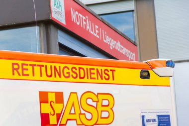 Alman ambulans araç standları peine hastanede Tarih / Almanya