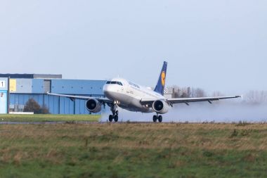 Airbus A319-100 havayolu Lufthansa üzerinden uluslararası havaalanından alır