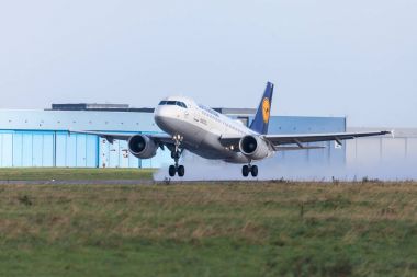 Airbus A319-100 havayolu Lufthansa üzerinden uluslararası havaalanından alır