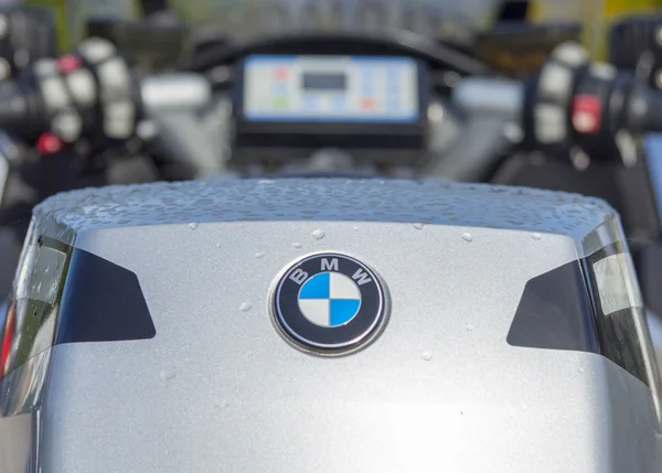 Logo BMW na motocyklu Bmw R1200rt — Stock fotografie