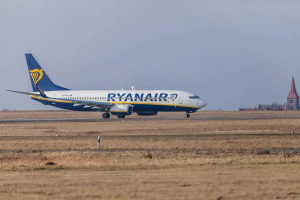 Nuernberg Alemania Marzo 2018 Boing 737 800 Desde Ryanair Conduce — Foto de Stock