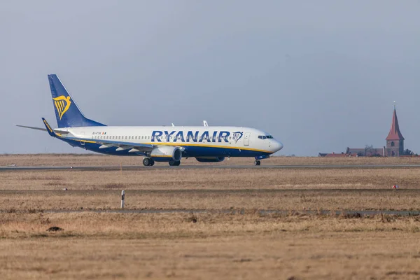 Nuernberg Alemania Marzo 2018 Boing 737 800 Desde Ryanair Conduce — Foto de Stock