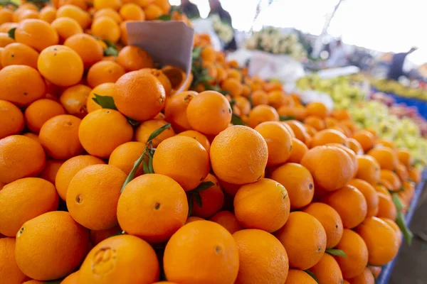 Deliciosas Laranjas Jaz Mercado Turco — Fotografia de Stock