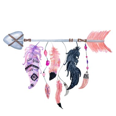 Eşarplı Boho ok