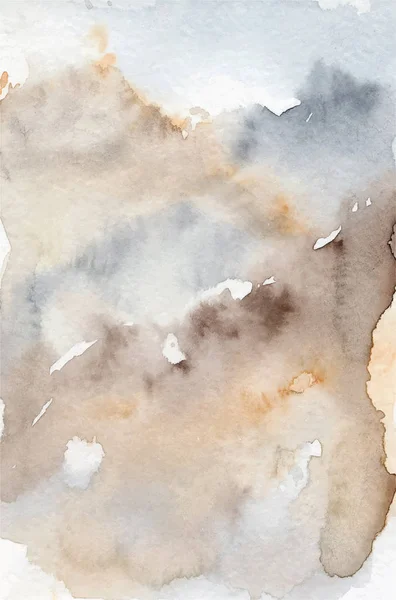 Aquarell abstrakte Textur handgezeichnet rückseitig — Stockvektor