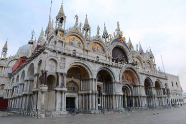 Basilica di San Marco, San Marco Meydanı, Venedik İtalya.