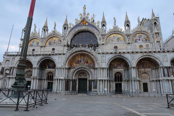 Basilica di San Marco, plac San Marco, Wenecja Włochy. — Zdjęcie stockowe