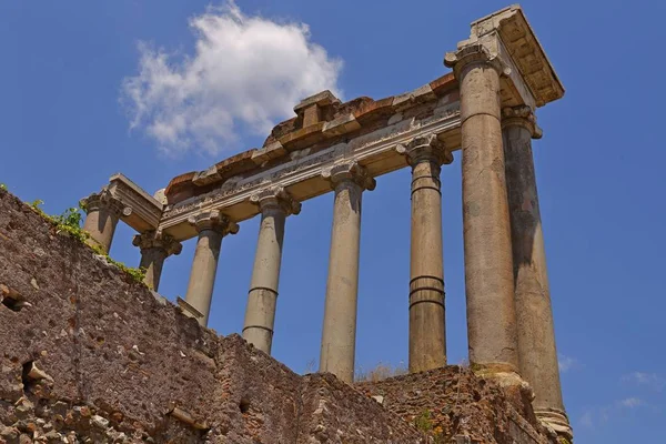 Foro Romano, Foro Romano Italiano en Roma, Italia . — Foto de Stock