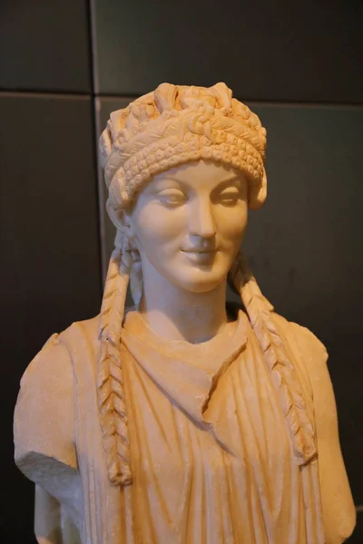 Antika konstverk i Capitoline Museum. Capitoline Hill - Rom, Italien — Stockfoto