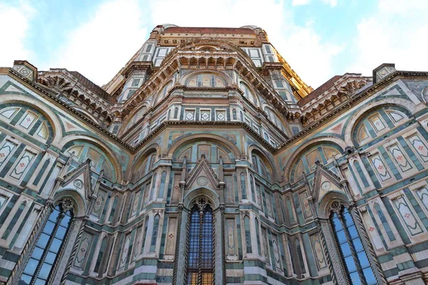 Basilica di Santa Maria del Fiore ou Duomo (Basílica de Santa Maria da Flor) em Florença, Itália — Fotografia de Stock