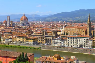 Piazzale Michelangelo, Floransa, İtalya Floransa güzel manzara.