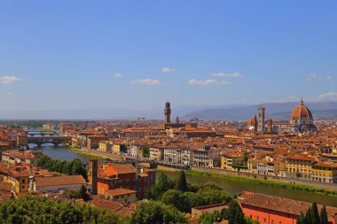 Piazzale Michelangelo, Floransa, İtalya Floransa güzel manzara.