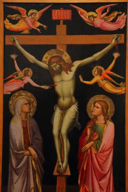 Uffizi Galerisi 'nde (Galleria degli Uffizi) sergilenen tablolar, Floransa, İtalya