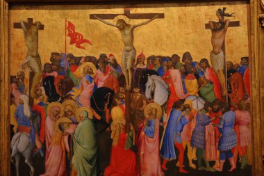 Uffizi Galerisi 'nde (Galleria degli Uffizi) sergilenen tablolar, Floransa, İtalya