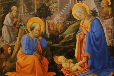 Uffizi Galerisi 'nde (Galleria degli Uffizi) sergilenen tablolar, Floransa, İtalya