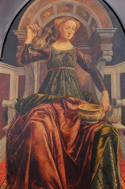 Uffizi Galerisi 'nde (Galleria degli Uffizi) sergilenen tablolar, Floransa, İtalya