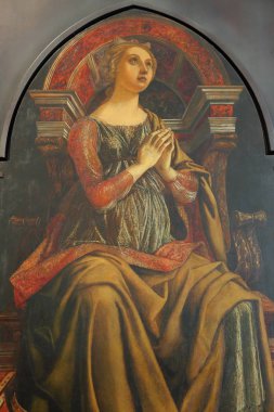 Uffizi Galerisi 'nde (Galleria degli Uffizi) sergilenen tablolar, Floransa, İtalya