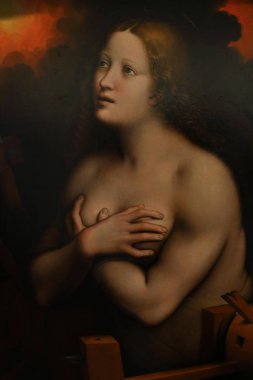 Uffizi Galerisi 'nde (Galleria degli Uffizi) sergilenen tablolar, Floransa, İtalya