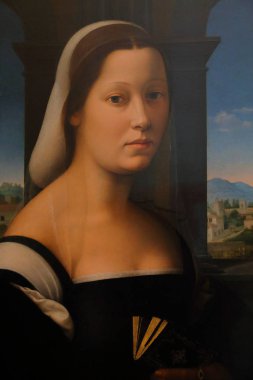 Uffizi Galerisi 'nde (Galleria degli Uffizi) sergilenen tablolar, Floransa, İtalya