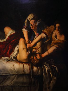 Uffizi Galerisi 'nde (Galleria degli Uffizi) sergilenen tablolar, Floransa, İtalya