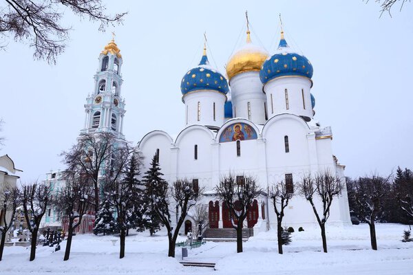 The Holy Trinity-St. Sergius Lavra Sergiev Posad Moscow district Russia.