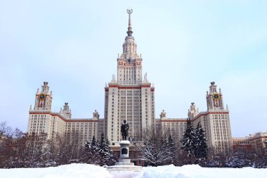 Ana bina Moskova Devlet Üniversitesi, moscow, Rusya Federasyonu