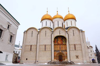 Varsayım Katedrali, Moskova Kremlin ' içinde katedral Meydanı.