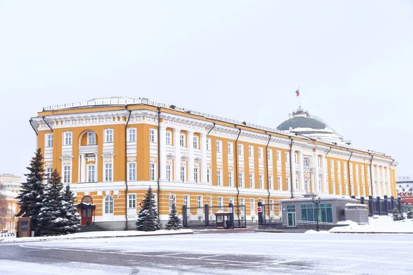 Здание Сената Московского Кремля Россия Всемирное Наследие Юнеско — стоковое фото