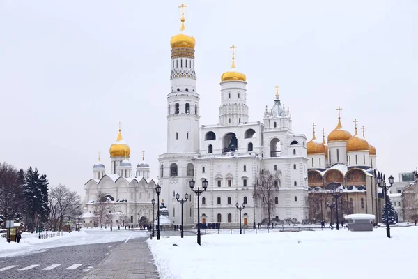 Ivan Grand Clocher Place Cathédrale Intérieur Kremlin Moscou Russie — Photo