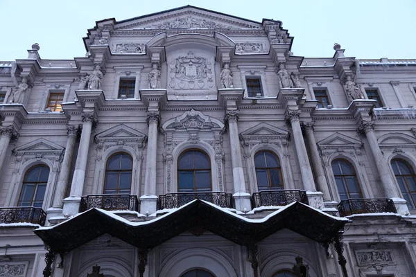 Uitzicht Straat Gebouwen Paleis Embankment Weg Sint Petersburg Rusland — Stockfoto