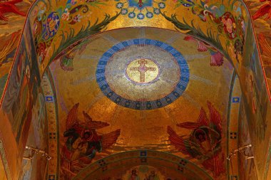 Savior dökülen kan, St Petersburg Rusya üzerinde kilisenin iç