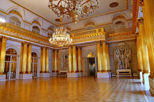 Salón Armorial Interior Del Hermitage Palacio Invierno — Foto de Stock