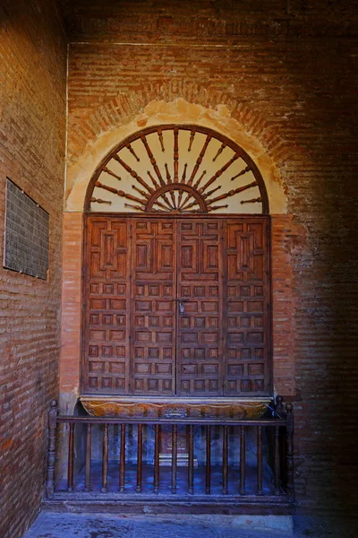 Beautiful Moorish Style Design Alhambra Granada Andalusia Spain Europe — Stock Photo, Image