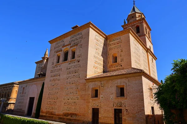 Hermoso Diseño Estilo Árabe Alhambra Granada Andalucía España Europa —  Fotos de Stock