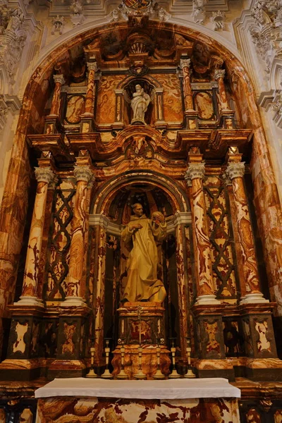 Igreja Cartusiana Mosteiro Assunção Nossa Senhora Monastério Cartuja Granada Espanha — Fotografia de Stock