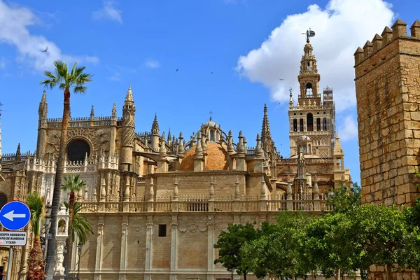 Catedral Santa María Sede Conocida Como Catedral Sevilla Una Catedral —  Fotos de Stock
