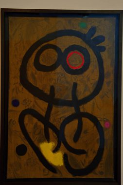 Joan Miro onuruna İspanya 'nın Barcelona kentindeki Montjuic tepesinde bulunan bir modern sanat müzesi olan Fundacio Joan Miro' daki sanat koleksiyonları.