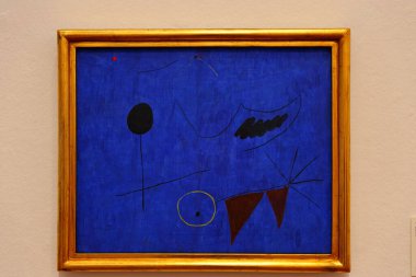 Joan Miro onuruna İspanya 'nın Barcelona kentindeki Montjuic tepesinde bulunan bir modern sanat müzesi olan Fundacio Joan Miro' daki sanat koleksiyonları.