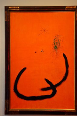 Joan Miro onuruna İspanya 'nın Barcelona kentindeki Montjuic tepesinde bulunan bir modern sanat müzesi olan Fundacio Joan Miro' daki sanat koleksiyonları.