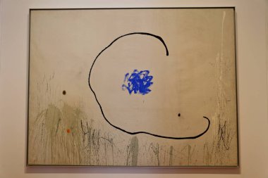 Joan Miro onuruna İspanya 'nın Barcelona kentindeki Montjuic tepesinde bulunan bir modern sanat müzesi olan Fundacio Joan Miro' daki sanat koleksiyonları.