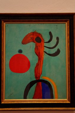 Joan Miro onuruna İspanya 'nın Barcelona kentindeki Montjuic tepesinde bulunan bir modern sanat müzesi olan Fundacio Joan Miro' daki sanat koleksiyonları.