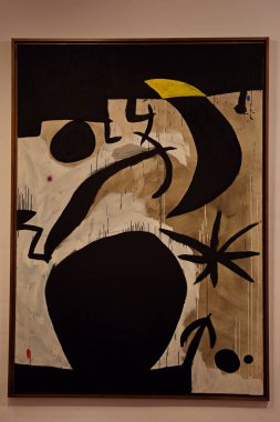  Joan Miro onuruna İspanya 'nın Barcelona kentindeki Montjuic tepesinde bulunan bir modern sanat müzesi olan Fundacio Joan Miro' daki sanat koleksiyonları.