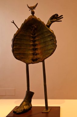  Joan Miro onuruna İspanya 'nın Barcelona kentindeki Montjuic tepesinde bulunan bir modern sanat müzesi olan Fundacio Joan Miro' daki sanat koleksiyonları.