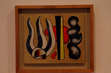  Joan Miro onuruna İspanya 'nın Barcelona kentindeki Montjuic tepesinde bulunan bir modern sanat müzesi olan Fundacio Joan Miro' daki sanat koleksiyonları.