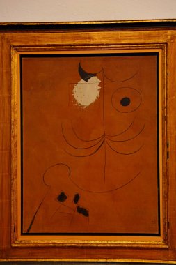 Joan Miro onuruna İspanya 'nın Barcelona kentindeki Montjuic tepesinde bulunan bir modern sanat müzesi olan Fundacio Joan Miro' daki sanat koleksiyonları.